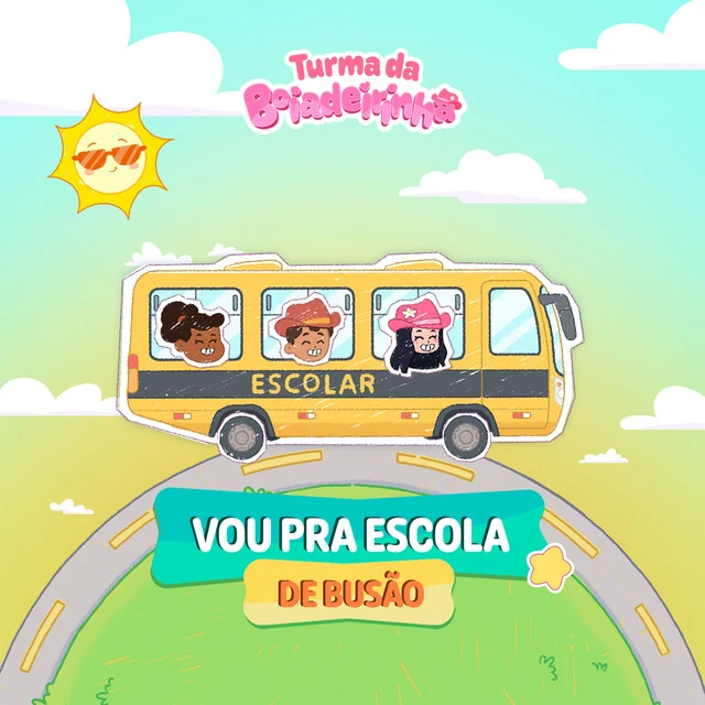 Vou pra escola de busao turma da boiadeirinha ana castela